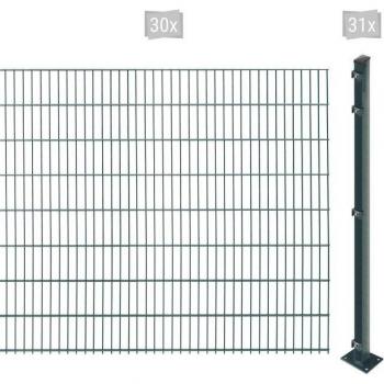Doppelstabmattenzaun ARVOTEC 163 cm grau