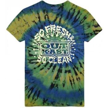 Vêtement So Fresh So Clean – T-shirt tie dye vert XL, unisexe