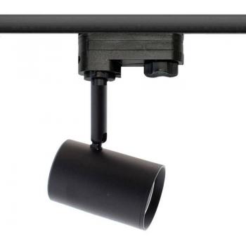 Foco de iluminación LED de carril RAIL COOK GU10 negro