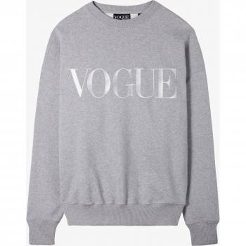 VOGUE XXL Sweatshirt in Tonal Grey