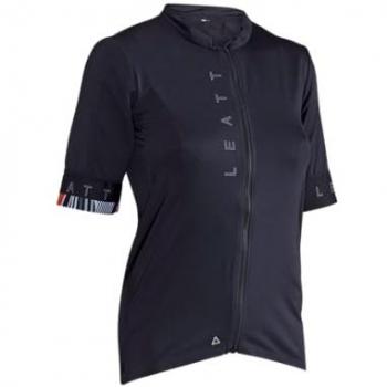 Leatt Frauen MTB Endurance 5.0 Kurzärmeliges Trikot – L – Schwarz