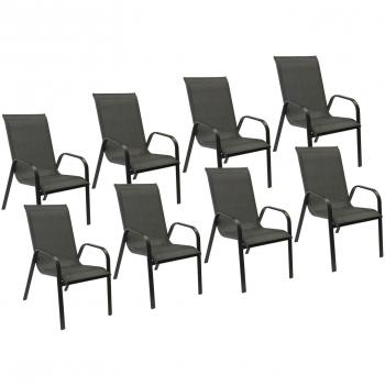 Set de 8 chaises Marbella
