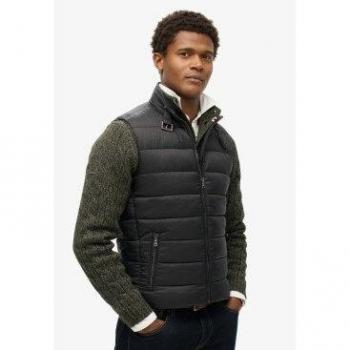 Manche libre doudoune Superdry noir L