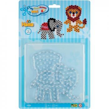 Hama 2 plaques pour perles à repasser