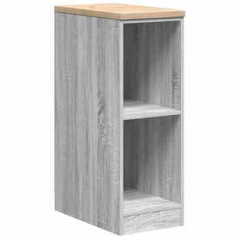 Solid Pine Garage Shelf System – Sonoma Grey, 30×51×85 cm