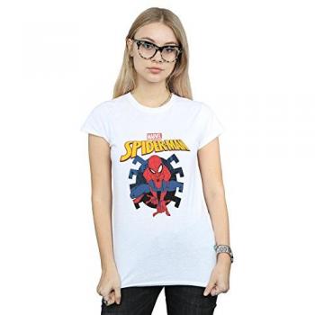 Marvel Femme Spider‑Man Web Emblem T‑Shirt