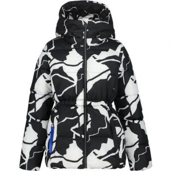 Noir Hossa doudoune Luhta, ajustée, petite taille 36/38