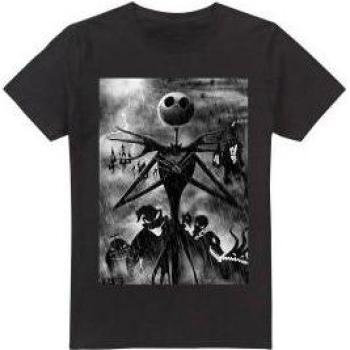 The Nightmare Before Christmas Rainwear: Jack Skellington 3XL Black Tee