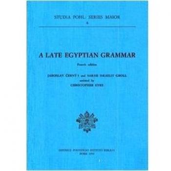 A Late egyptian grammar