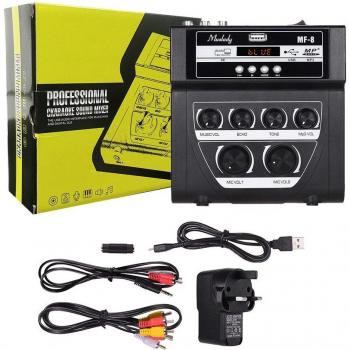 Muslady MF-8 Mini Mixer for Karaoke with MP3 Support