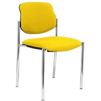 Piqueras y Crespo 27CRBALI100 Villalgordo Chais Bali Fixe Jaune Chassis Chromé