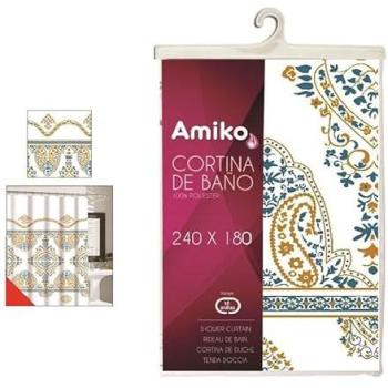 Ducha Amiko Zoco 240x180: Cortina de Poliéster Ultra Firme