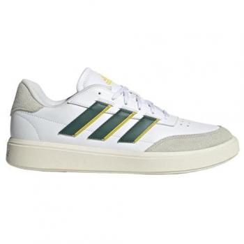 Adidas Courtblock Sneaker schneeweiß/grün