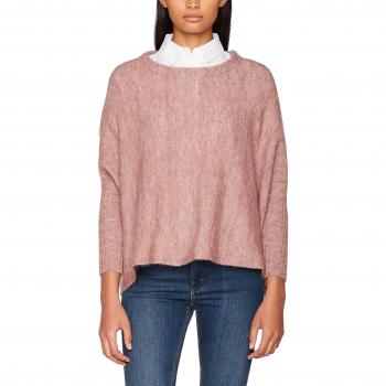 ONLY Onlmeredith 7/8 suéter de mujer, Rosa (Pumice Stone Melange)