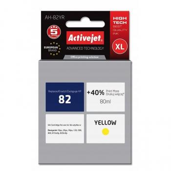 Recarga de Tinta Amarilla para HP No.82 Activejet AH-82YR