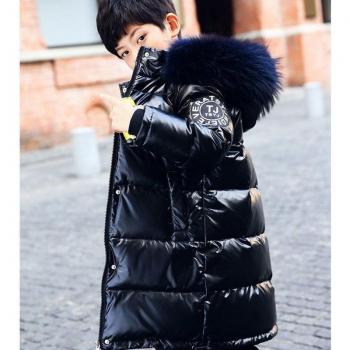 Jongeren Herfst-Winter Hooded Parka, Waterafstotend, Warm en Comfortabel