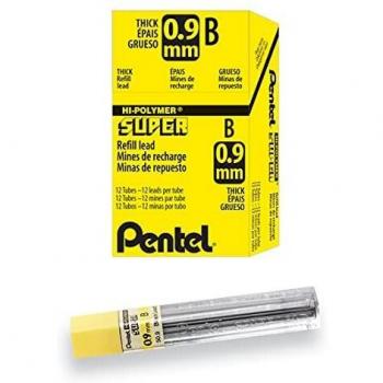 Pentel Hi-Polymer 0.9mm B Lead Refill