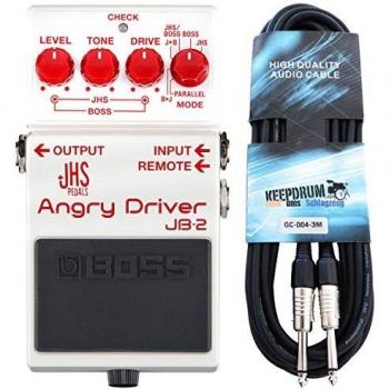 Boss JB-2 Angry Driver + Gitarrenkabel