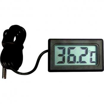 Digital LCD Thermometer for Embedded Use in Aquariums and Cars