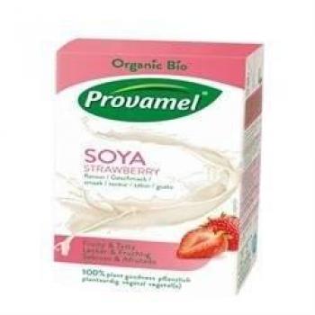 Provamel Strawberry Soya Milk, Organic, 250 ml, Pack of 15