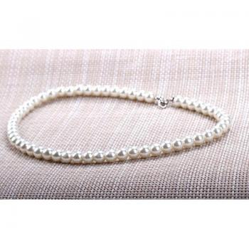 42cm White Faux Pearl Party Necklace