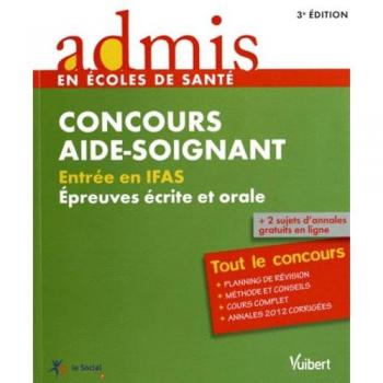 Concours aide-soignant : Entrée en IFAS, épreuves écrite et orale