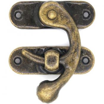 Bronzo Rapanda 4 Ganci per Portagioie con Fibbia Dritta