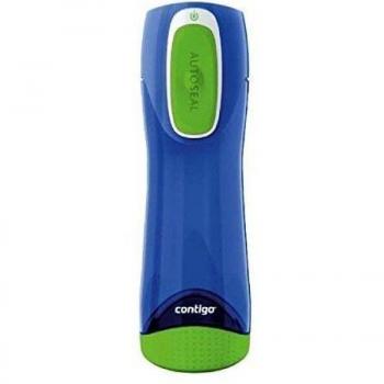 Contigo Trinkflasche 500 ml, Swish Autoseal, Blau, BPA-frei