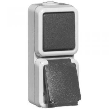 PEHA by Honeywell prise et interrupteur gris 1 pc
