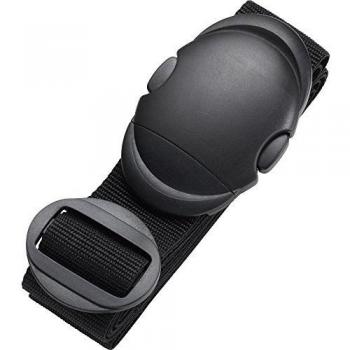 Attache-sac voyage noir 180 cm