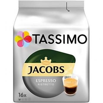 80er Pack Jacobs Tassimo Espresso Ristretto Kaffeekapseln