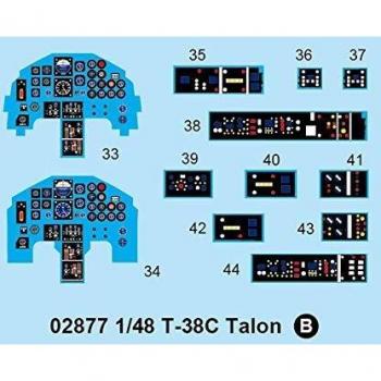 Talon US T‑38C – Modèle 1:48 – Trumpeter