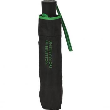 Paraguas Plegable Benetton Negro (Ø 93 cm)