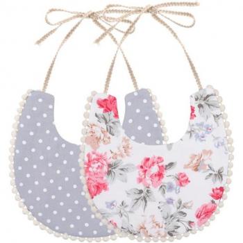 Burp Cloths with Tassels for Newborns