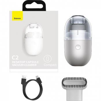 Baseus Aspiradora Compacta 1000Pa para Escritorio y Coche