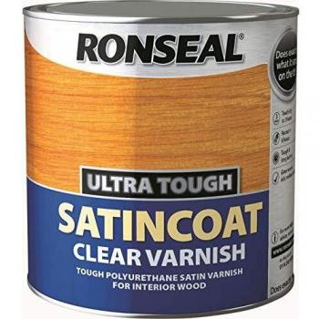 Ronseal 2.5 Litre Ultra Tough Satincoat Varnish