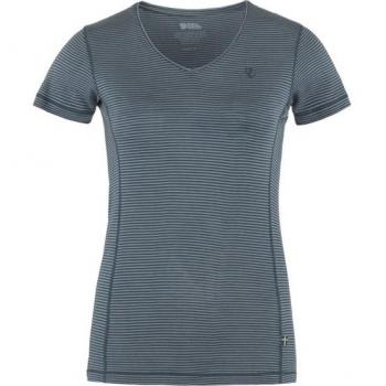 Fjällräven Kvinnors Abisko Cool T-shirt Indigo