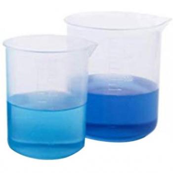 5 Pcs Clear Plastic Graduated Cylinder Set, 10ml, 25ml, 50ml, 100ml, 250ml B36C
