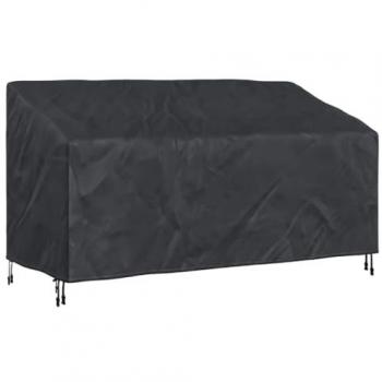 Copertura impermeabile 420D nera per panchina 185×85×65/94 cm – vidaXL