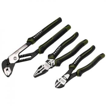 Expert Draper High‑Leverage 3‑Piece Pliers Set (Water Pump Included)