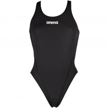 Bañador Deportivo Mujer ARENA W High Solid Negro