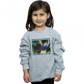 Girls Snow White Still Getting Ready Sweatshirt