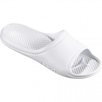 Beco Standard Herren Pantoletten Hausschuhe Unisex Weiß 39