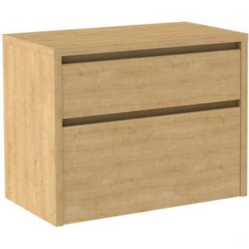 Meuble de salle de bain à poser 80 cm Chêne Arlington