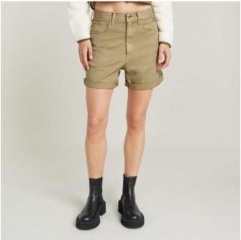 Pantalones de Algodón G‑Star Outlet 2024 – Mujer Marrón