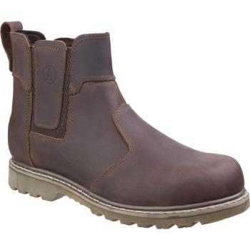 Amblers Mens Abingdon Dealer Boots Crazy Horse Size 4