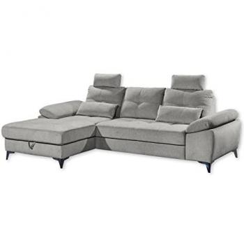 ED EXCITING DESIGN Ecksofa Auckland, mit Schlaffunktion & Bettkasten