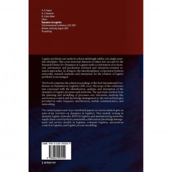 Dynamics in Logistics