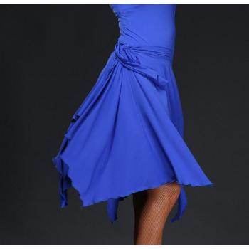 Falda de Baile Hip Latina con Borlas