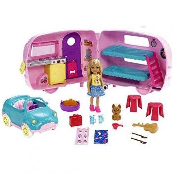 Barbie FXG90 Chelsea und Camper Set